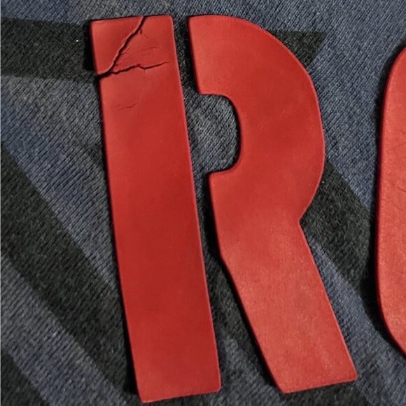 Rocawear Shirt Mens 4XL Blue/ RED tee Adult XXXXL Baggy 4XB Jay-Z y2k 2000s - Picture 6 of 7